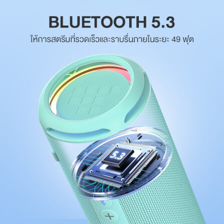 ลำโพงบลูทูธ TRONSMART T7 LITE 24W - สีเขียว_8